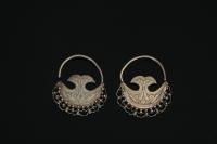 Product Photo: 0439 khalka (ear-rings)Bukhara , nineteenth century